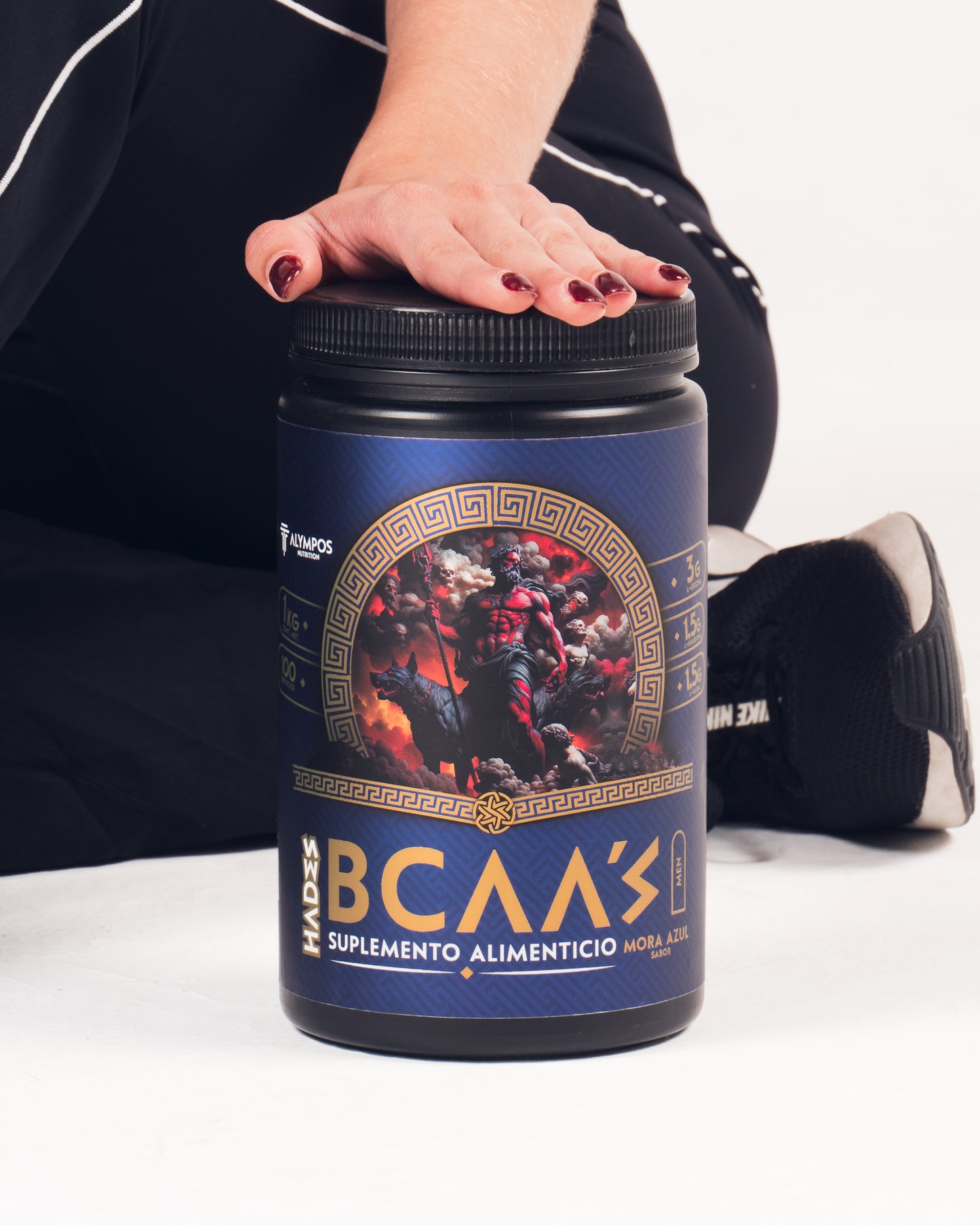BCAA´S Suplemento alimenticio Mora Azul