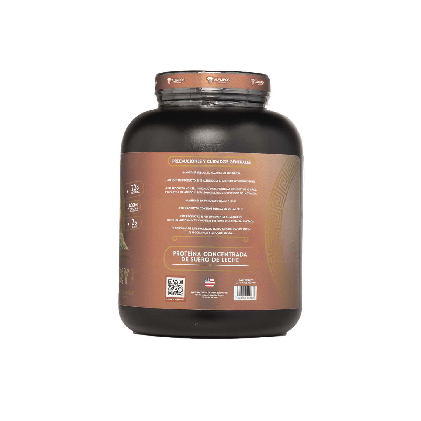 100% WHEY Rol de Canela 2.27 kg