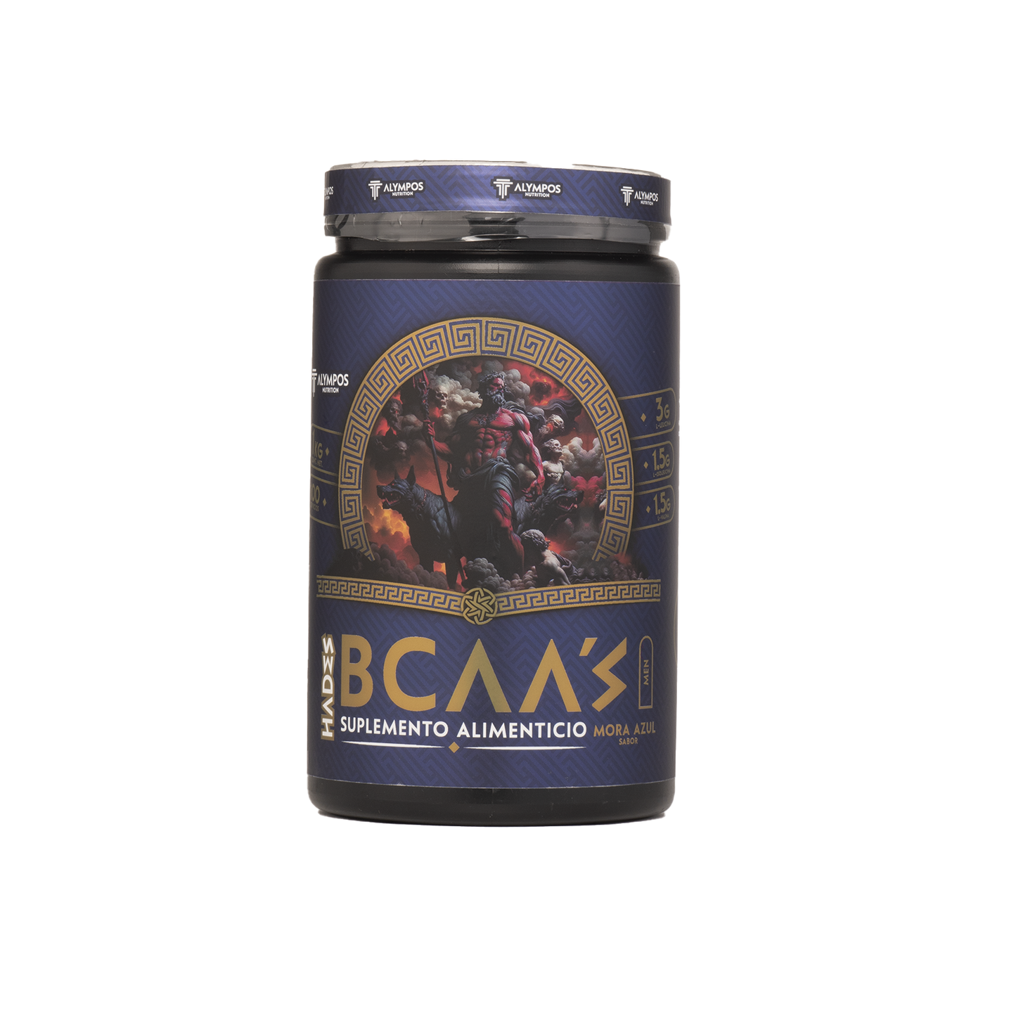 BCAA´S Suplemento alimenticio Mora Azul