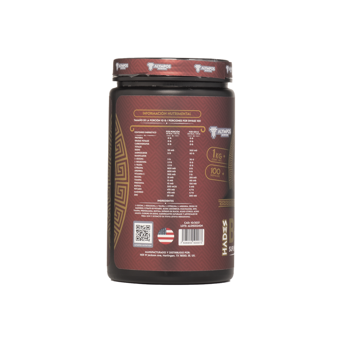 BCAA´S Suplemento alimenticio Fresa Kiwi